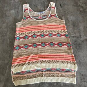 Tribal Sweater Womens Small Aztec Knit Southwestern Pullover Cowgirl USA Y2K 90s
